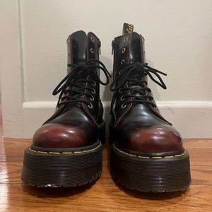 Dr. Martens Vegan Jadon II 8-Eye Platform Boot